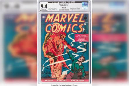 Komik Pertama Marvel Laku, Dulu Seharga 10 Sen Sekarang 1,3 Juta Dollar AS